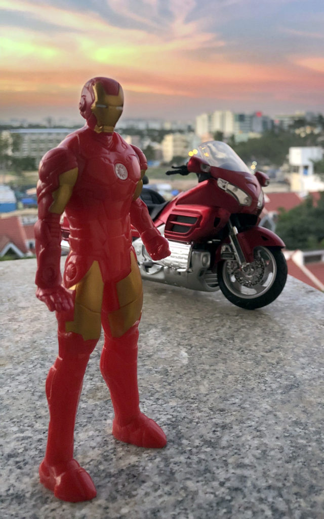 Ironman Gets his Goldwing