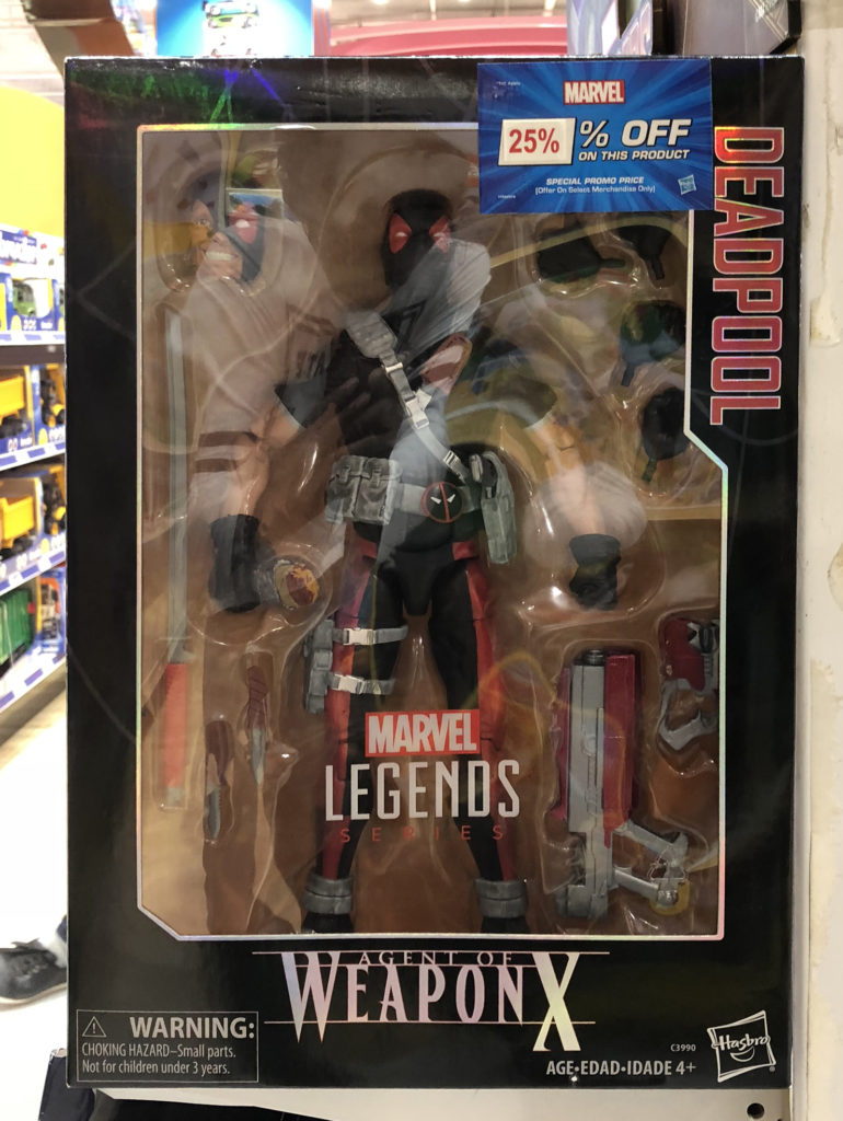 Marvel Legends 12inch Deadpool Weapon X Sale - Toys R Us Bangalore
