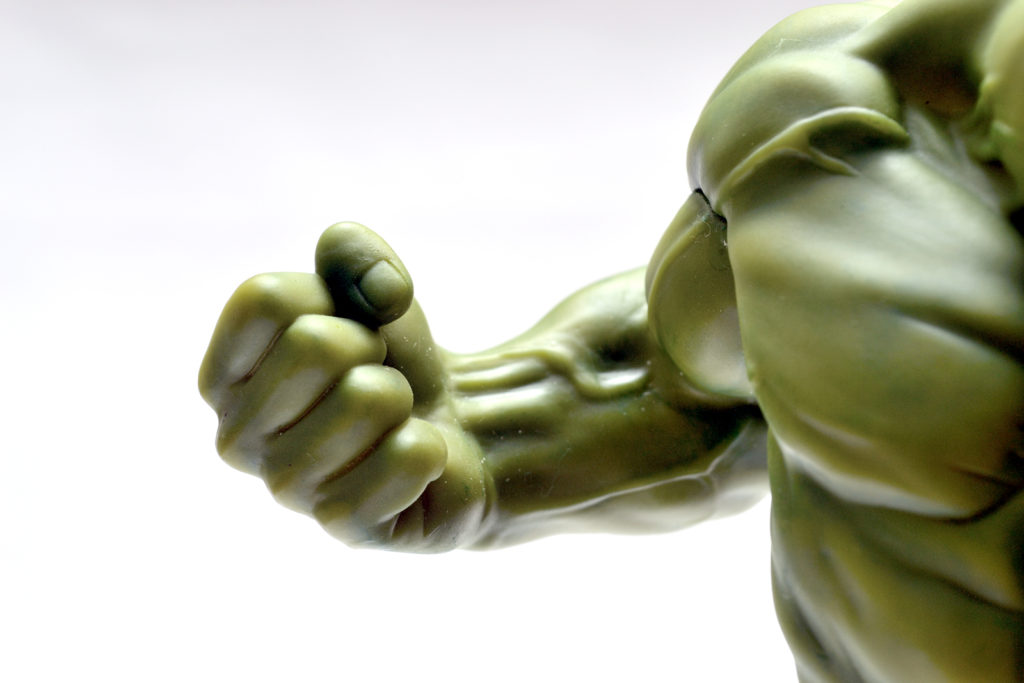 Crazy Toys Hulk Figurine - Right Hand