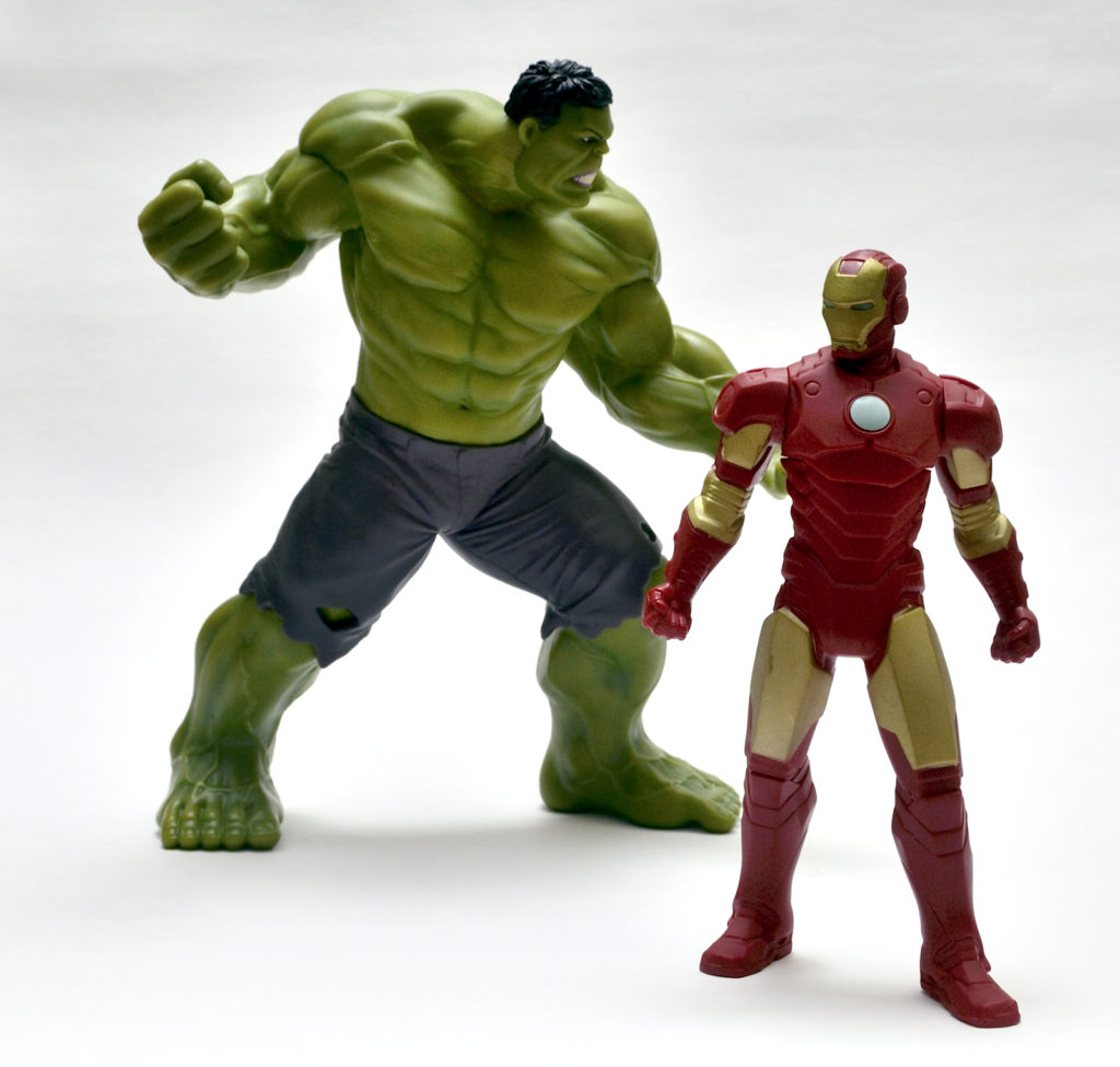 Crazy Toys - Hulk vs Iron Man