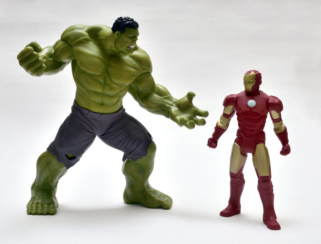 Crazy Toys - Hulk vs Iron Man