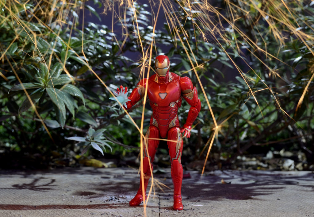Diwali Fireworks - Iron Man Figure