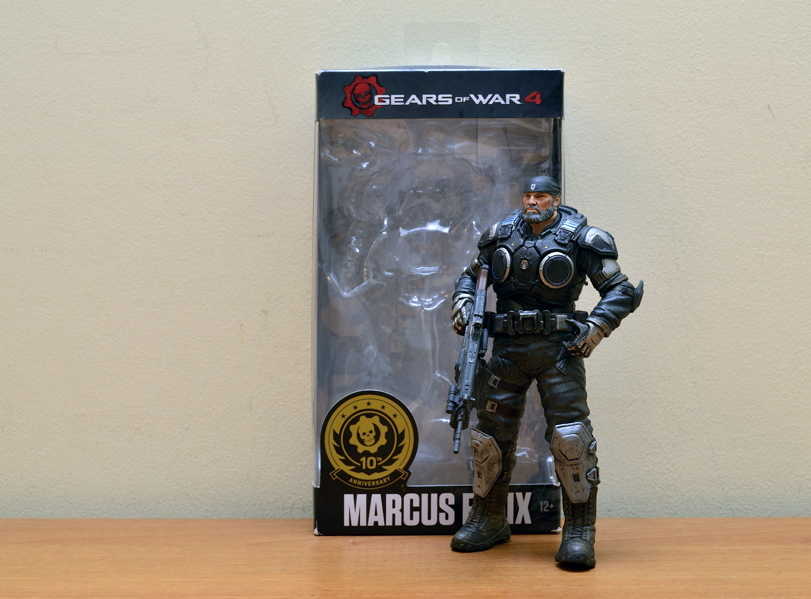 Marcus Fenix Action Figur Gears of War 4 SAMMLERSTÜCK NEU/OVP 18 cm