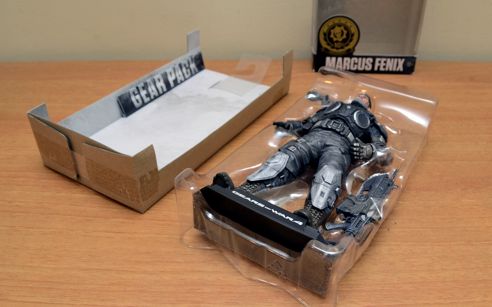 McFarlane Toys Gears of War 4 Marcus Fenix Action Figure – Unboxing –  Figure Stop