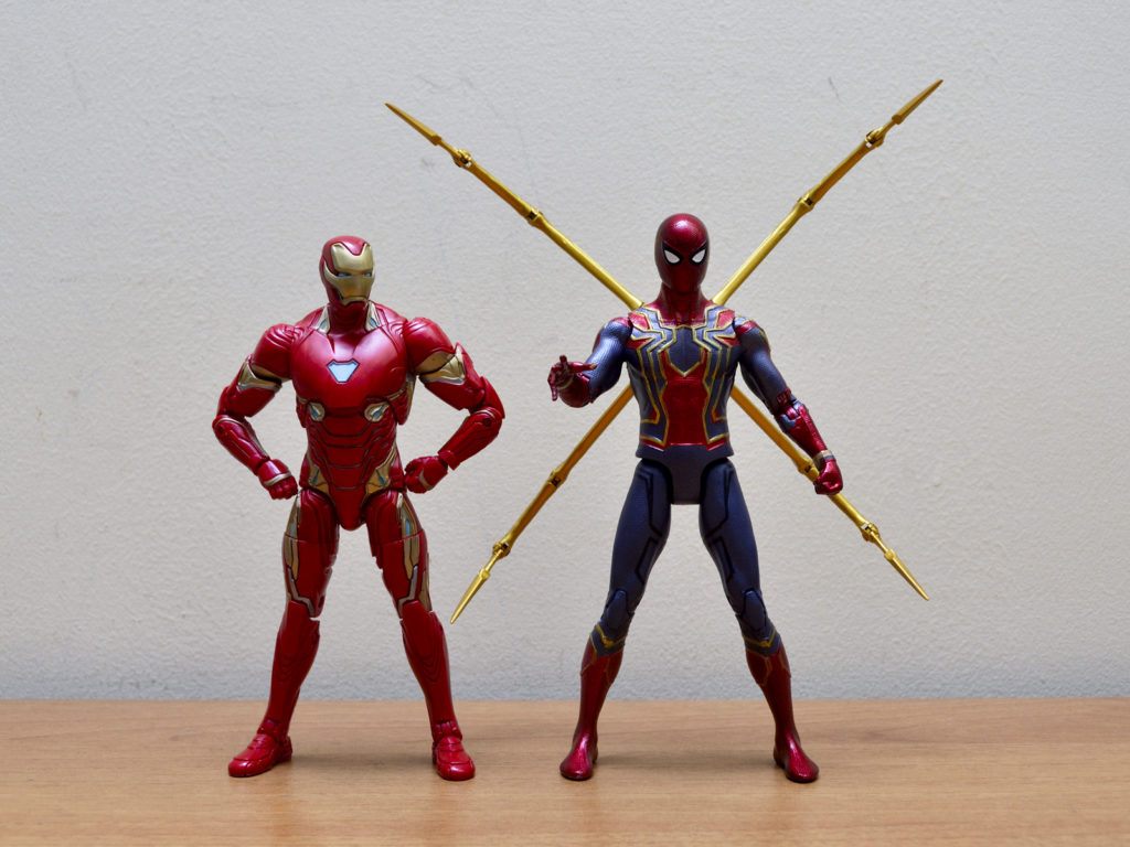 Avengers: Infinity War Iron Spider - Size Comparison