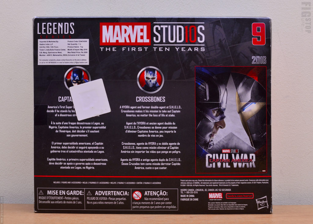 Marvel Studios First Ten Years - Captain America and Crossbones