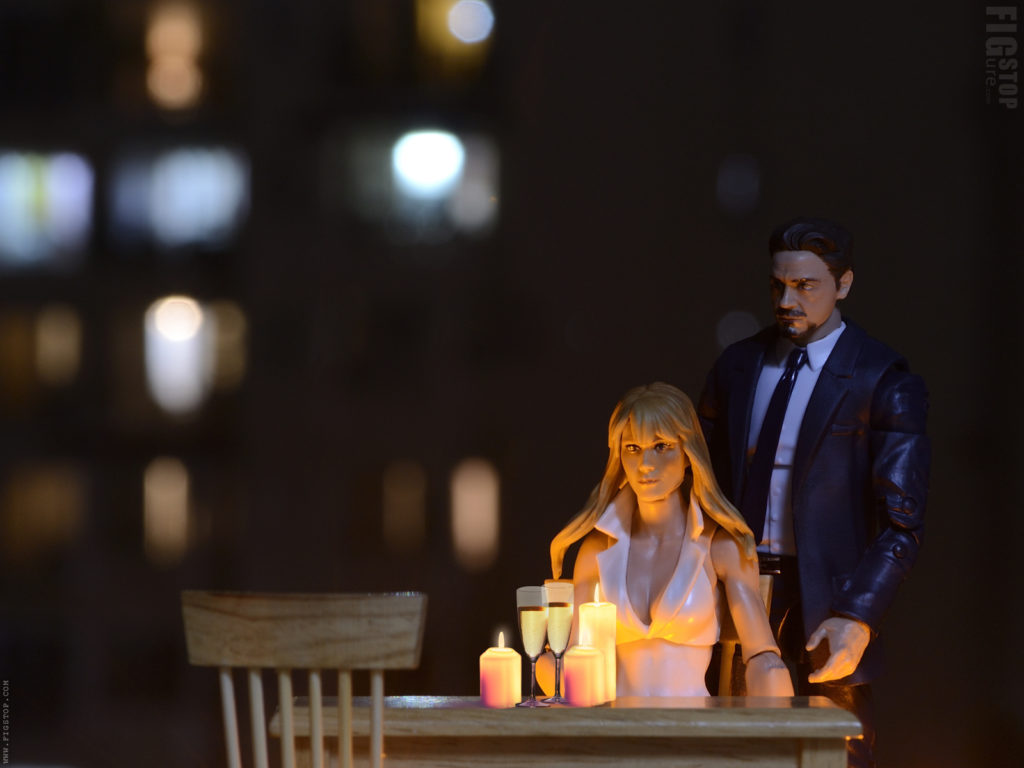 Tony Starks and Pepper Potts - Candle Light Valentines Day