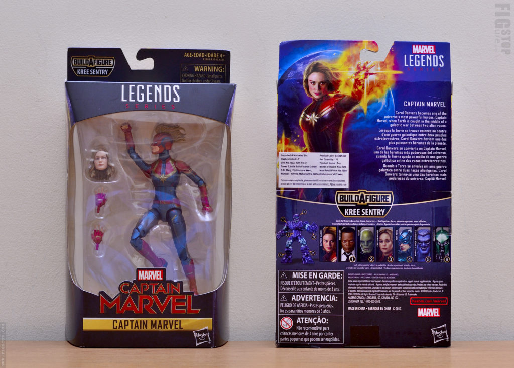 Hasbro Marvel Legends Captain Marvel - Package