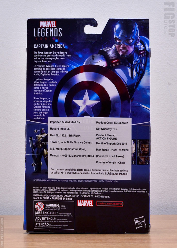 Avengers Endgame Captain America - Action Figure