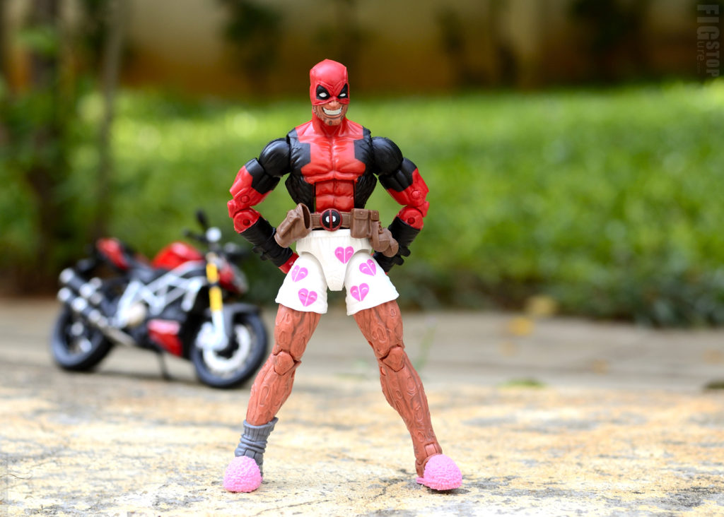 Deadpool Finds a Fast Ducati Streetfighter - Toy Photography