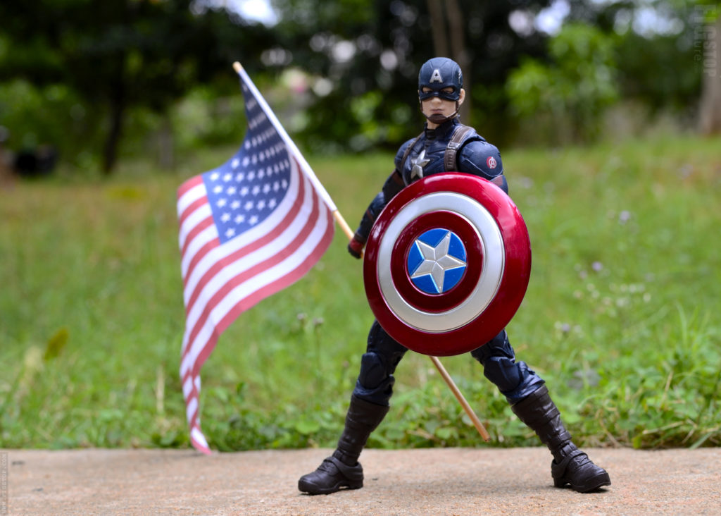 4th July Toy Photography - Captain America