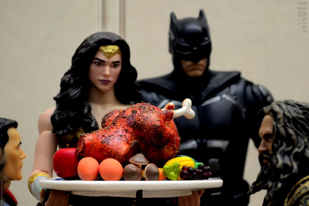 Wonder Woman and Batman - Thanksgiving
