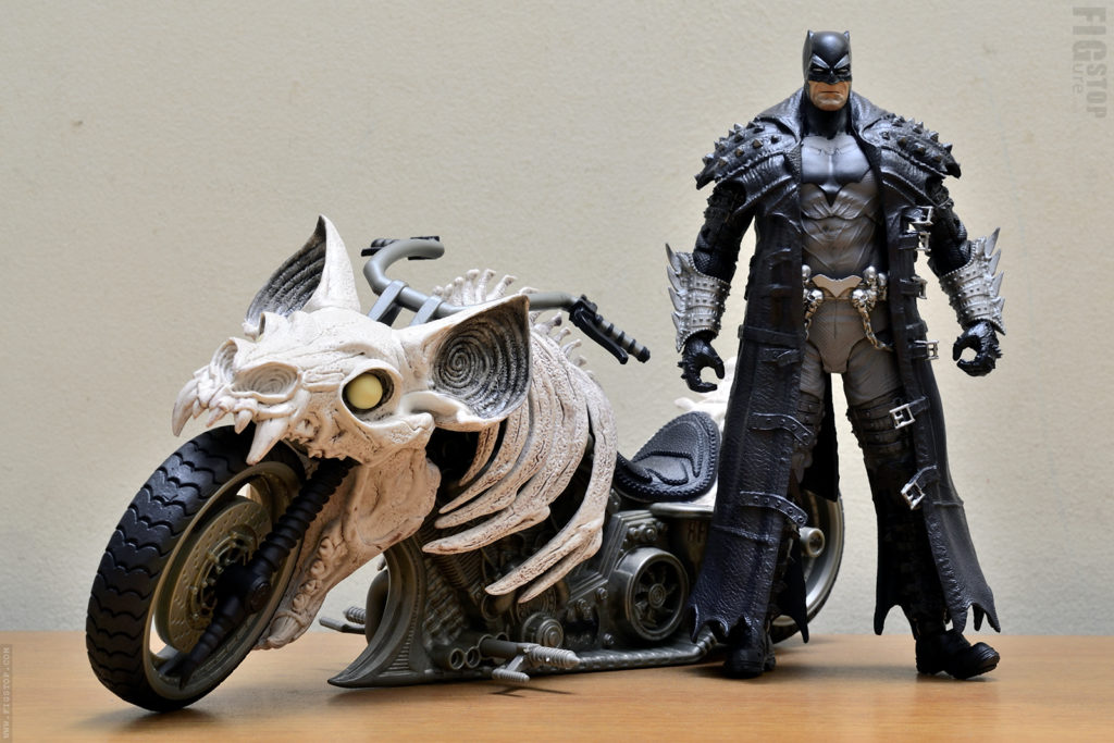 McFarlane Death Metal Batman Figure and Batcycle