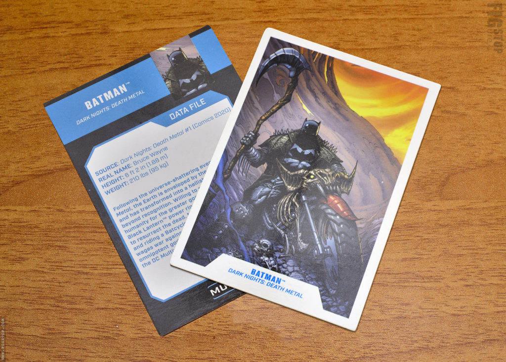 McFarlane Death Metal Batman - Collectable Card