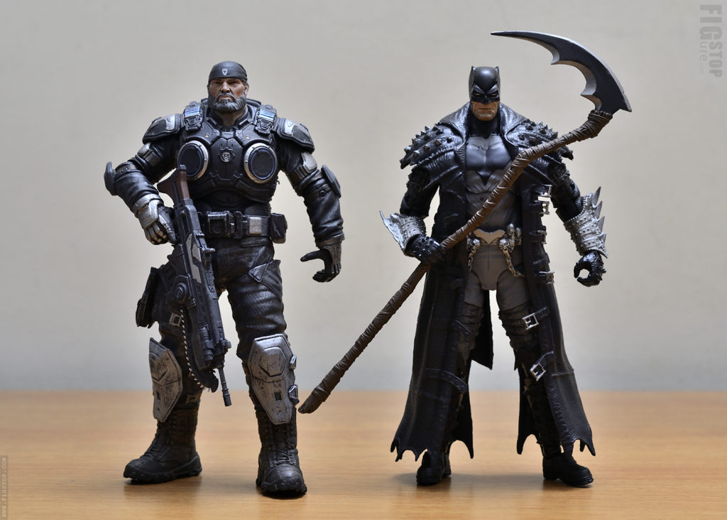 McFarlane Death Metal Batman - Size Comparison