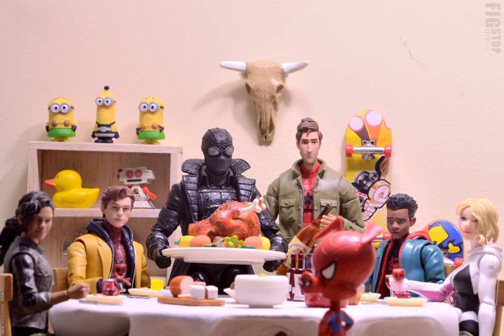 Toy Photography - Thanksgiving in Spiderverse - Raw