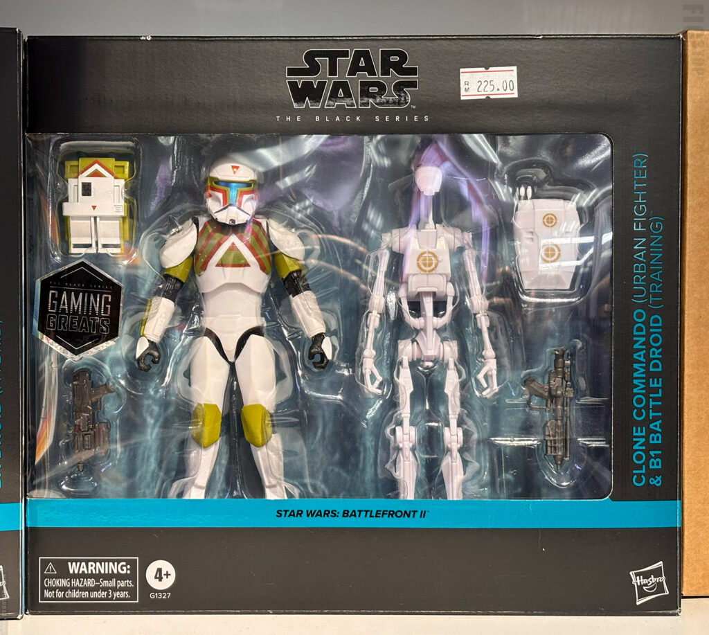 Amcorp Mall - My Toy - Starwars - Black Series - Clone Comando & B1 Battle Droid