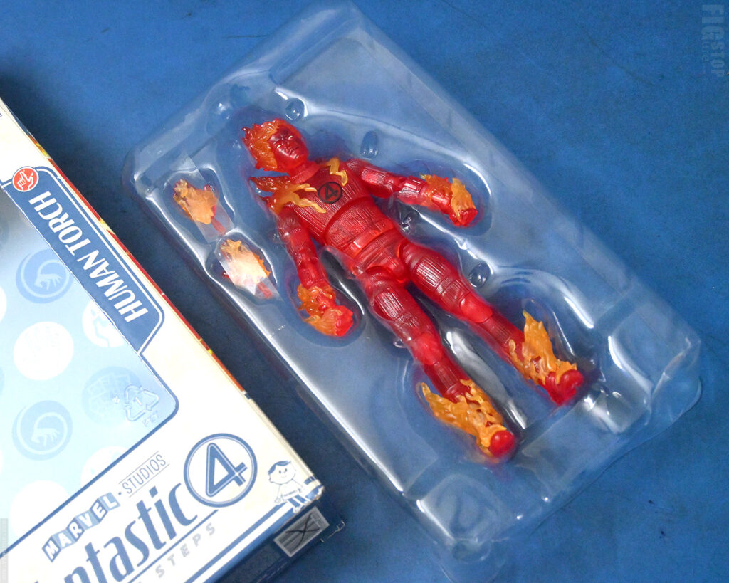 Marvel Legends - Fantastic Four - Human Torch - Unboxed