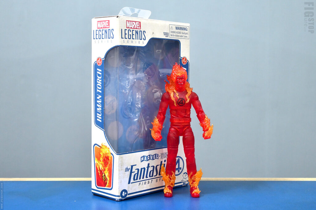 Marvel Legends - Fantastic Four - Human Torch - Unboxed